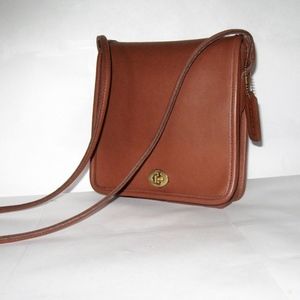 Vintage Coach Compact Bag 9620 Camel Tan British